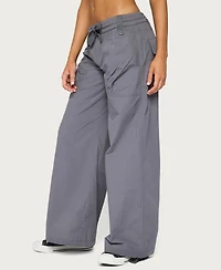 Edikted Women's Kathleen Oversized Cotton Cargo Pants