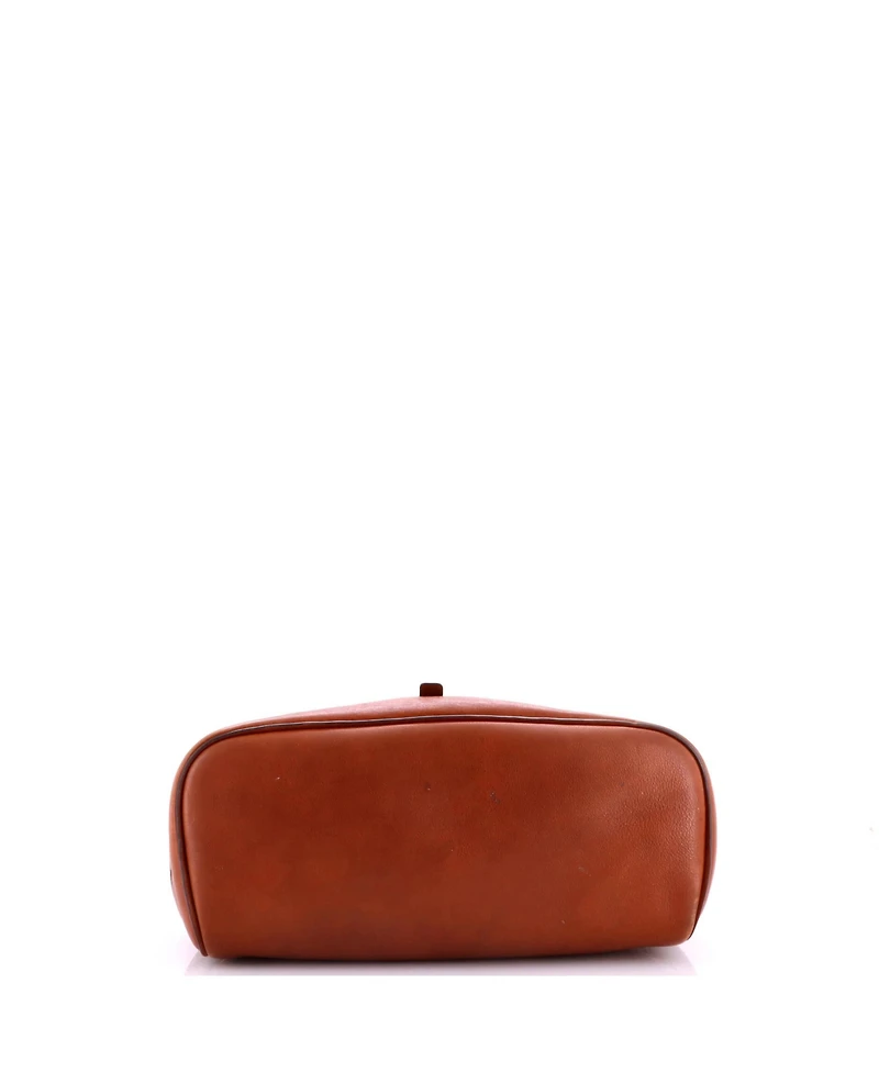 Pre-Owned Chloe Small Owen Flap Bag Leather