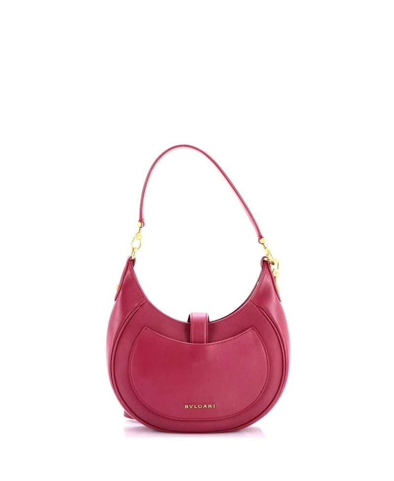 Pre-Owned Bvlgari Medium Serpenti Ellipse Crossbody Bag Leather