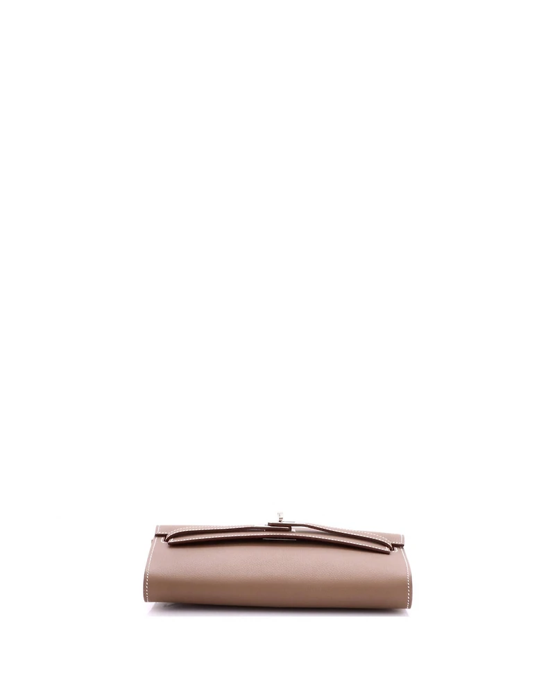 Pre-Owned Hermes Kelly To Go Wallet Evercolor
