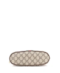 Pre-Owned Gucci Large Ophidia Cosmetic Case Gg Coated Canvas