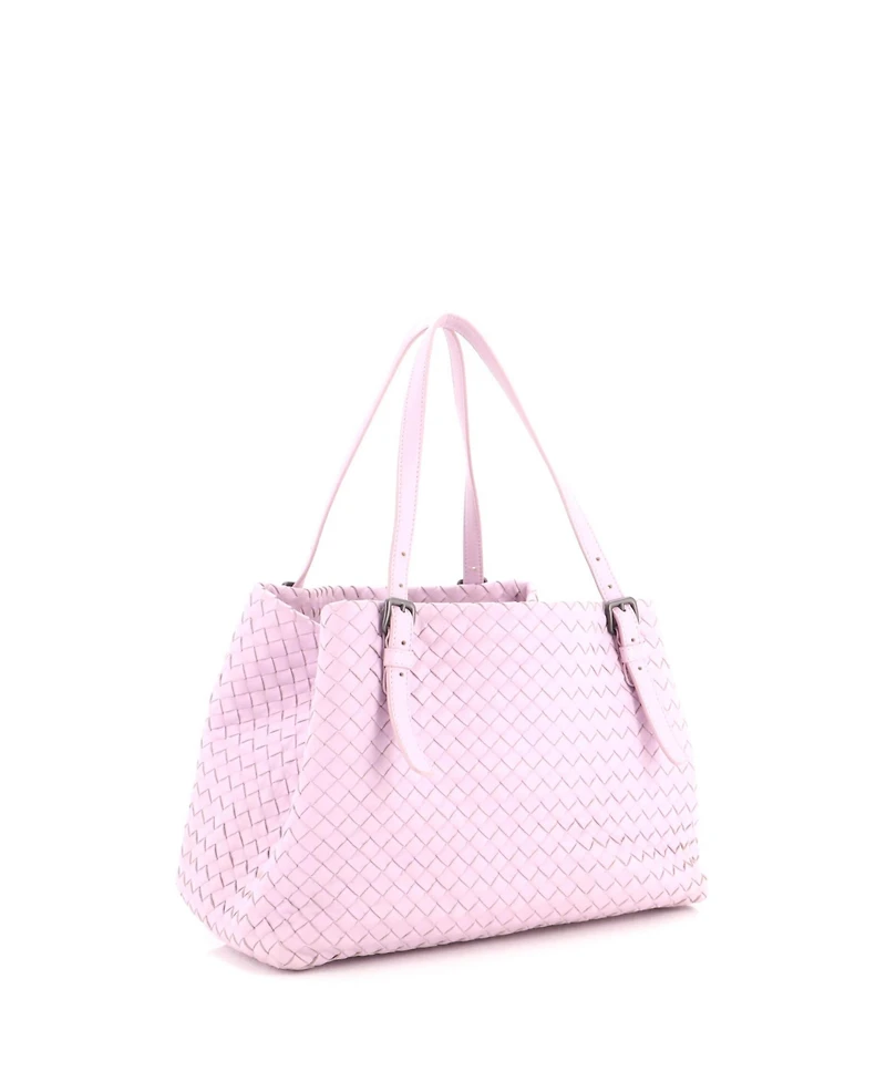 Pre-Owned Bottega Veneta Medium A-Shape Tote Intrecciato Nappa