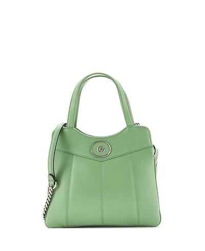 Pre-Owned Gucci Small Petite Gg Tote Quilted Leather