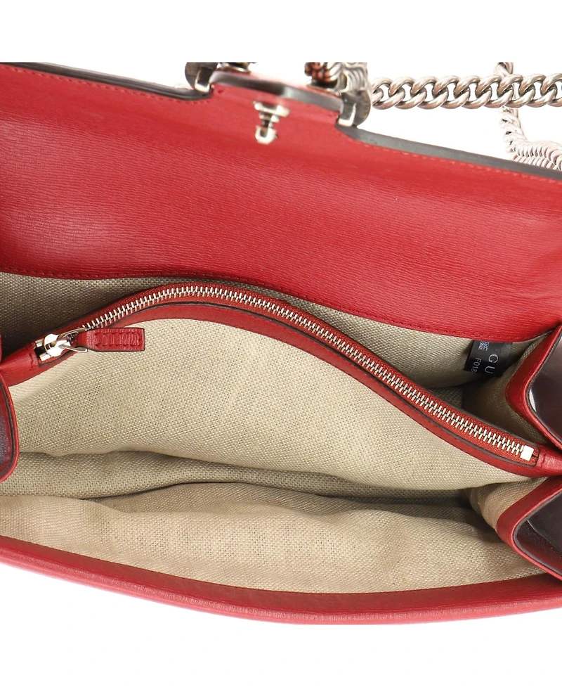 Pre-Owned Gucci Small Dionysus Bag Blooms Print Leather