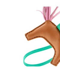 Pre-Owned Hermes Pm GriGri Rodeo Bag Charm Leather