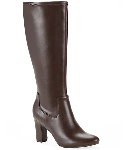 Style & Co Women's Mollyy Stretch Almond Toe Tall Boots, Macy's Exclusive