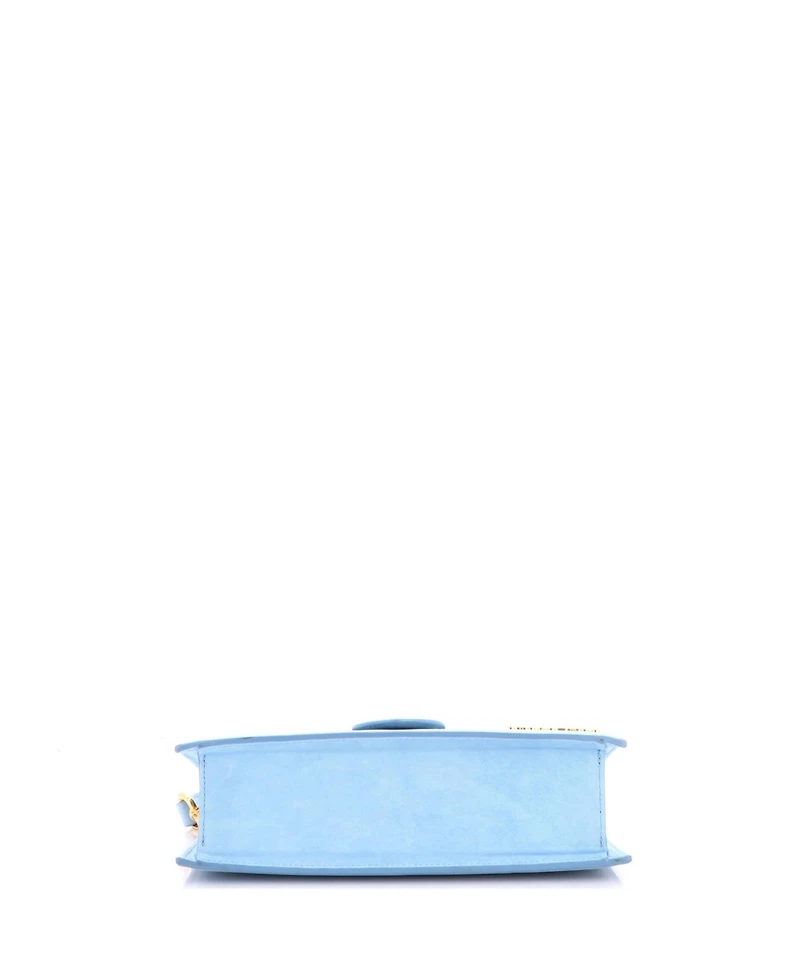 Pre-Owned Jacquemus Le Grand Bambino Flap Bag Suede