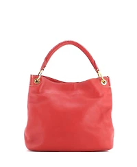 Pre-Owned Prada Large Rolled Hobo Vitello Daino