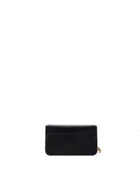 Pre-Owned Saint Laurent Classic Monogram Phone Holder Shoulder Bag Leather