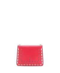 Pre-Owned Bvlgari Small Serpenti Forever Square Shoulder Bag Laser Cut Leather