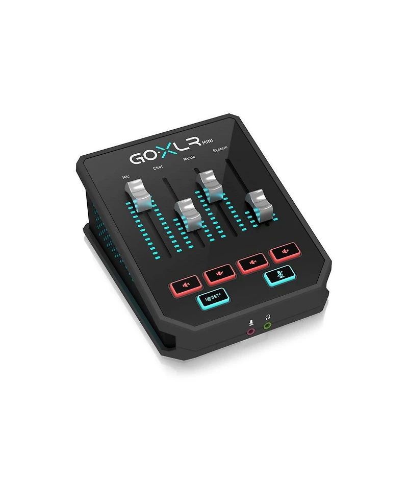 Tc Helicon Go Xlr Mini Usb-Based Mixing Online Broadcast Mixer Bundle with Headphones and Xlr Microphone Cable for Windows