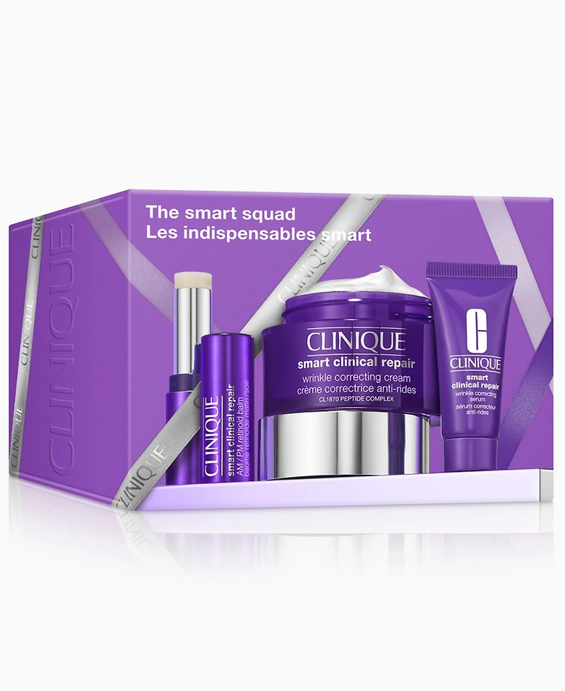 Clinique 3-Piece The Smart Squad Trio Gift Set