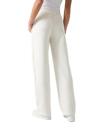 Guess Women's Calista 4G High-Rise Wide-Leg Pants