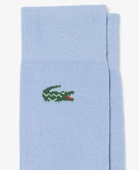 Lacoste Men's Ribbed Crew Socks, 6-Pack