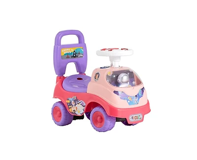 Yobtop Ride On Toddler Push Car - Horn and Music, Under-seat Storage, Foot-to-Floor Walker, 48.5 lbs Load Capacity, for Boys Girls 19-36 Months