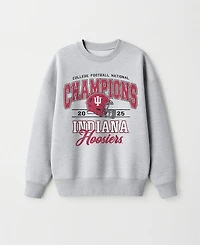 Gameday Couture Women's Indiana Hoosiers Legacy Play Oversized Drop-Shoulder Cotton-Blend Sweatshirt