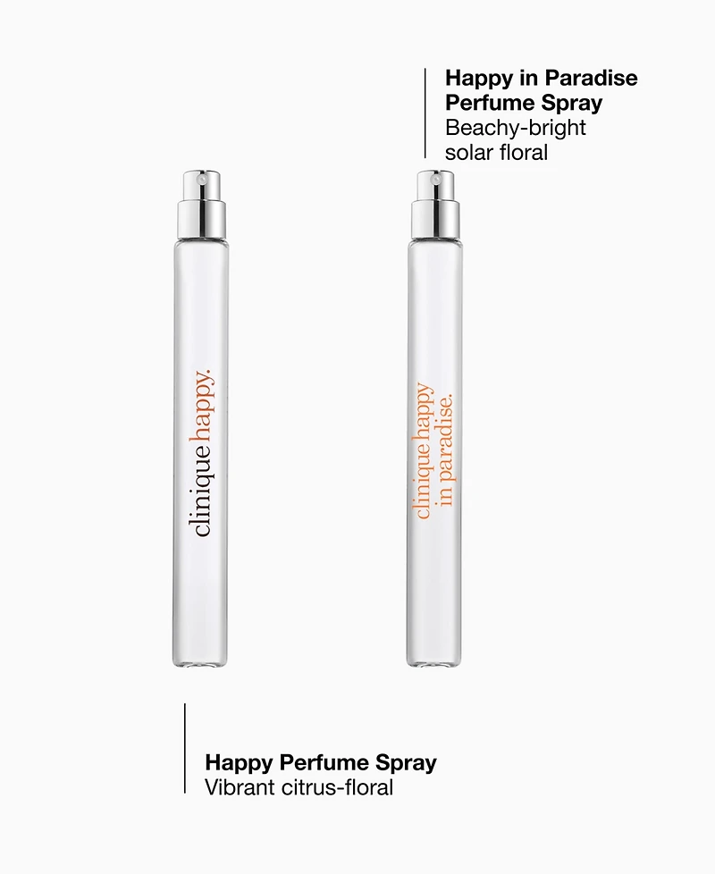 Clinique 2-Piece Happy to Go Perfume Spray Gift Set