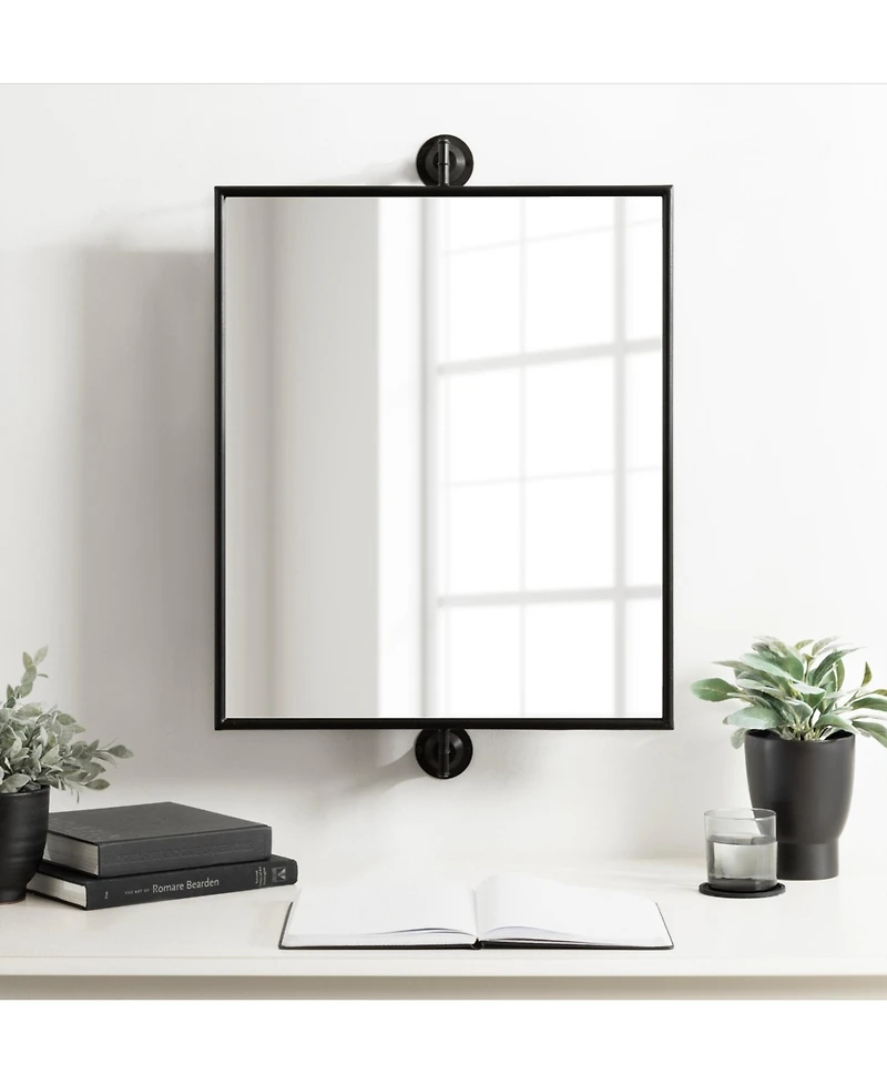 Kate and Laurel Darbridge Rectangle Pivot Mirror