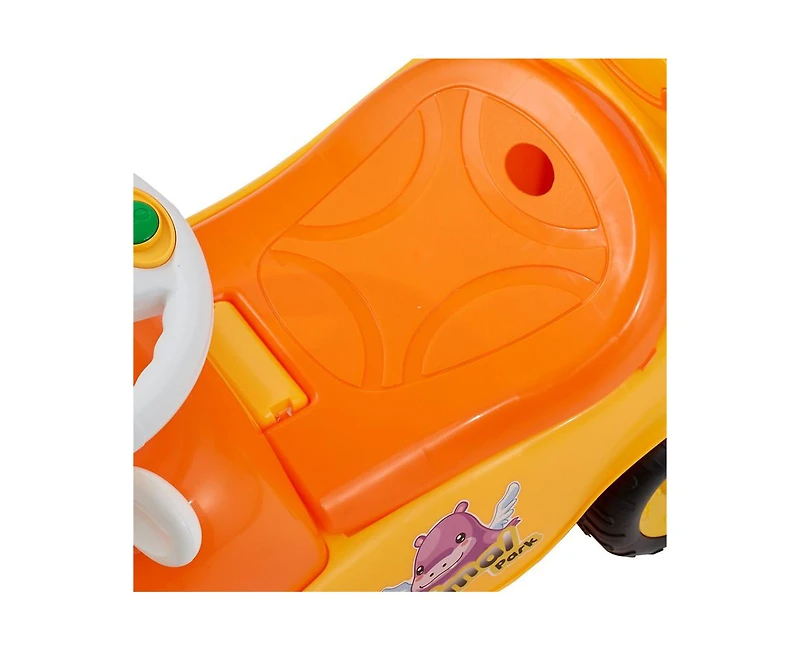 Yobtop Ride On Toddler Push Car- Kids Ride On Toy with Horn and Music,48.5 lbs Load Capacity,Under-seat Storage for Boys Girls