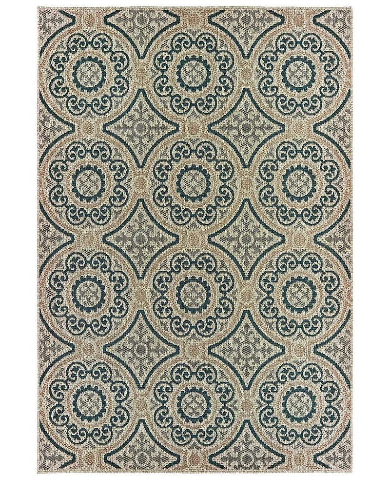 Oriental Weavers Latitude 6'7" x 9'2" Outdoor Area Rug