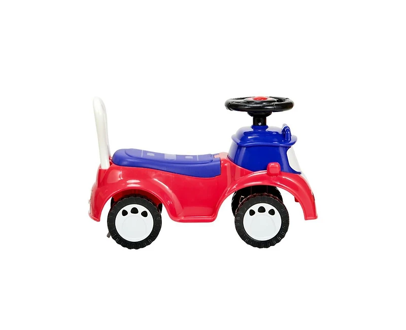 Yobtop Ride On Toddler Push Car for 19 to 36 Months - Kids Ride On Toy with Music, Under-seat Storage, 55 lbs Load Capacity, Foot-to-Floor Walker