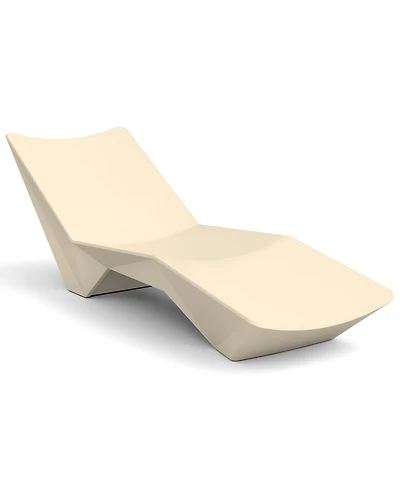 Mondawe Ergonomic Pool Chaise Lounger with S-Shaped Design and Weighted Base