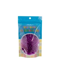 John Bead 1000ct Transparent Amethyst Mini Plastic Crow Beads for Diy Jewelry Making