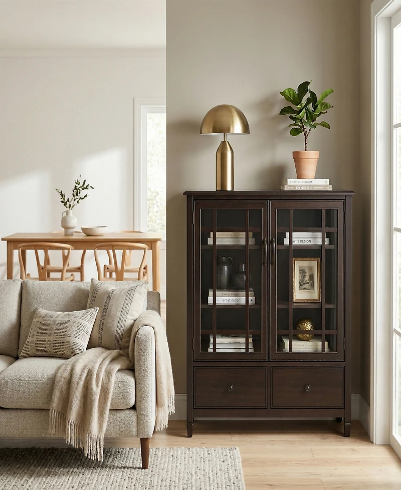 Barker Tall Storage Cabinet