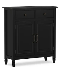 Simpli Home Connaught Solid Wood Entryway Storage Cabinet