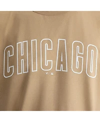 Fanatics Men's Khaki Chicago Cubs Clutch Winning Edge T-Shirt