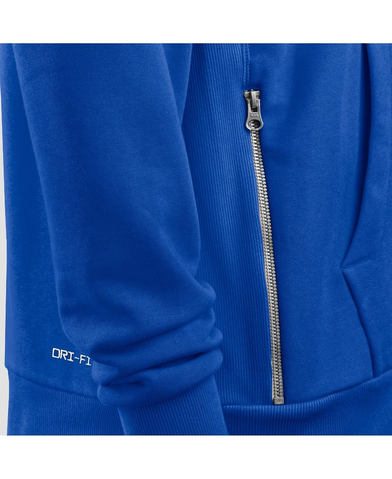 Nike Men's Royal Kentucky Wildcats 2026 Sideline Standard Issue Dri-fit Full-Zip Hoodie