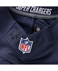 Nike Men's Justin Herbert Navy Los Angeles Chargers Alternate Super Vapor F.u.s.e. Stitched Limited Jersey