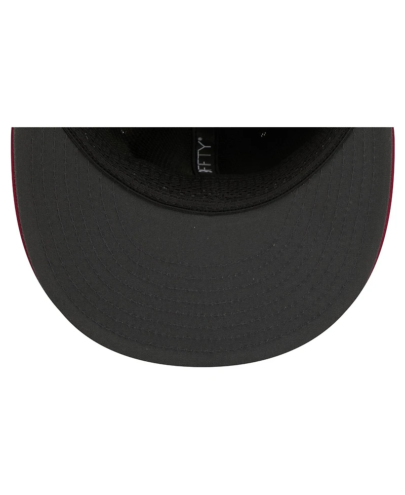 New Era Men's Burgundy Washington Commanders 2026 Sideline 9FIFTY Snapback Hat