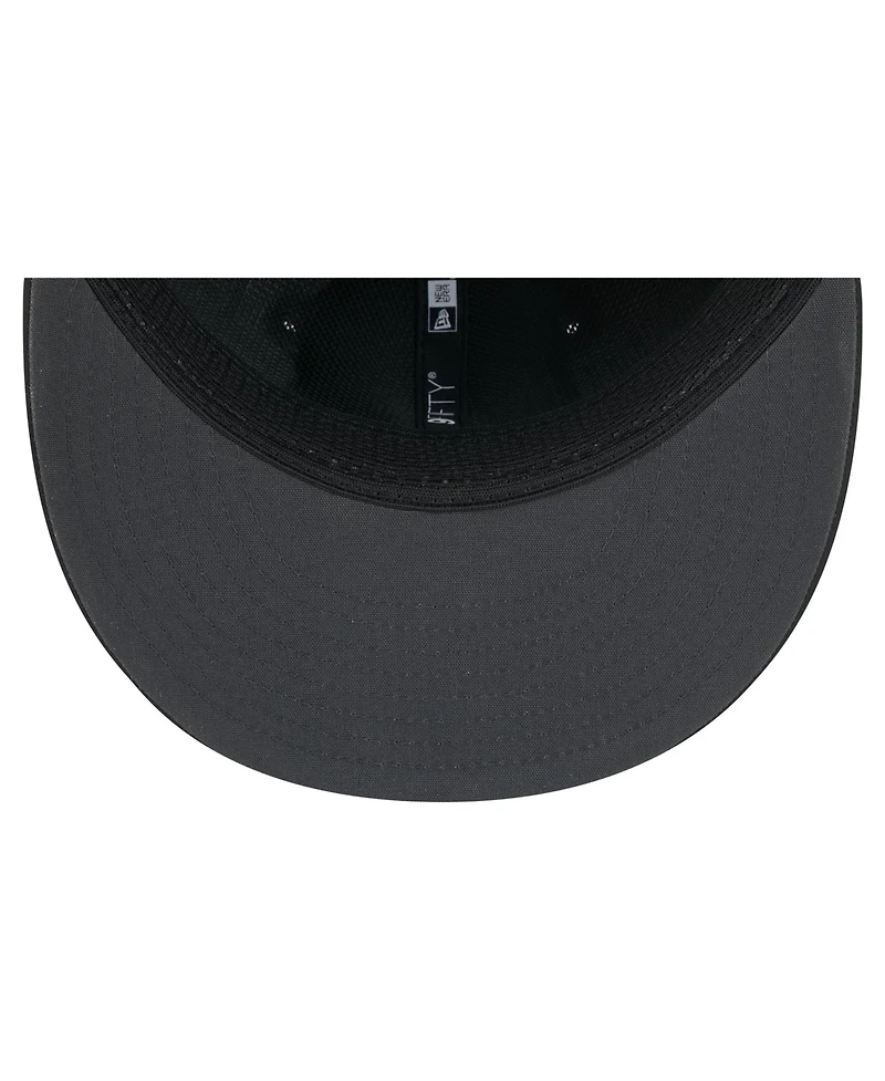 New Era Men's Black Cincinnati Bengals 2026 Sideline 9FIFTY Snapback Hat