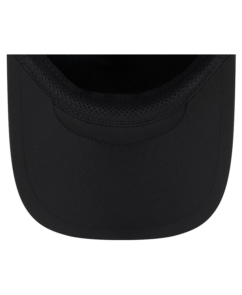 New Era Men's Black Pittsburgh Steelers 2026 Sideline Throwback Apex 9FORTY Adjustable Trucker Hat