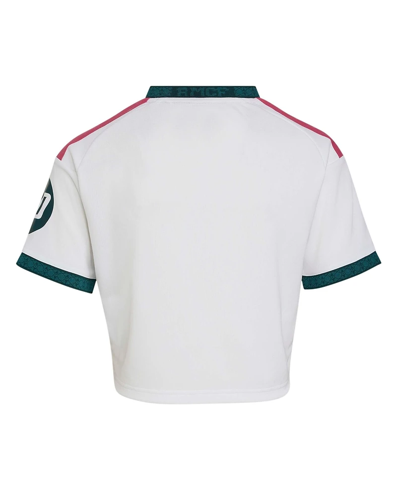 Adidas Women's White Real Madrid 2026/27 Home Cropped Replica Jersey