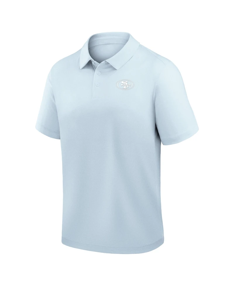 Fanatics Men's Light Blue San Francisco 49ers Clutch Polo Shirt