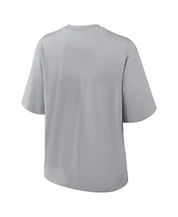 Nike Women's Gray Buffalo Bills Alternate Boxy T-Shirt
