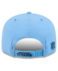 New Era Men's Light Blue Tennessee Titans 2026 Sideline 9FIFTY Snapback Hat