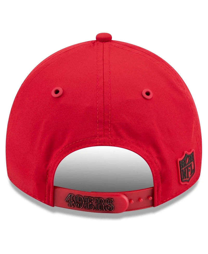 New Era Men's Scarlet San Francisco 49ers 2026 Sideline Casual Classic Adjustable Hat