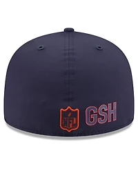 New Era Men's Navy Chicago Bears 2026 Sideline Alternate 59FIFTY Fitted Hat