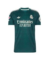 Adidas Men's Green Real Madrid 2026/27 Away On-Field Authentic Patch Jersey