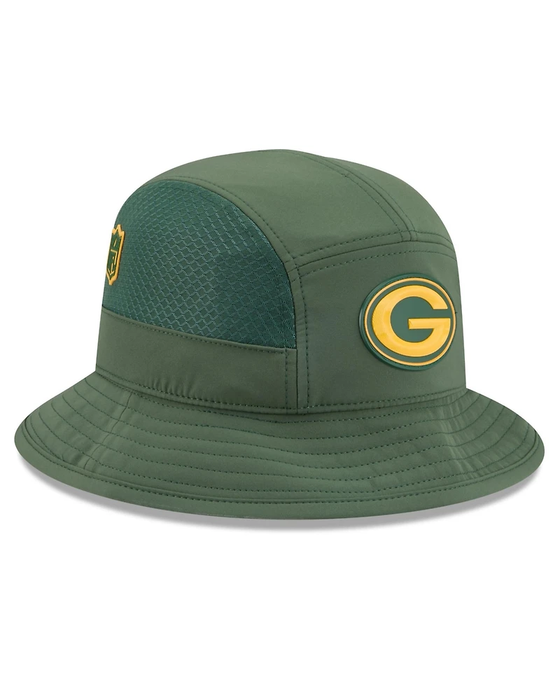 New Era Men's Green Bay Packers 2026 Sideline Bucket Hat