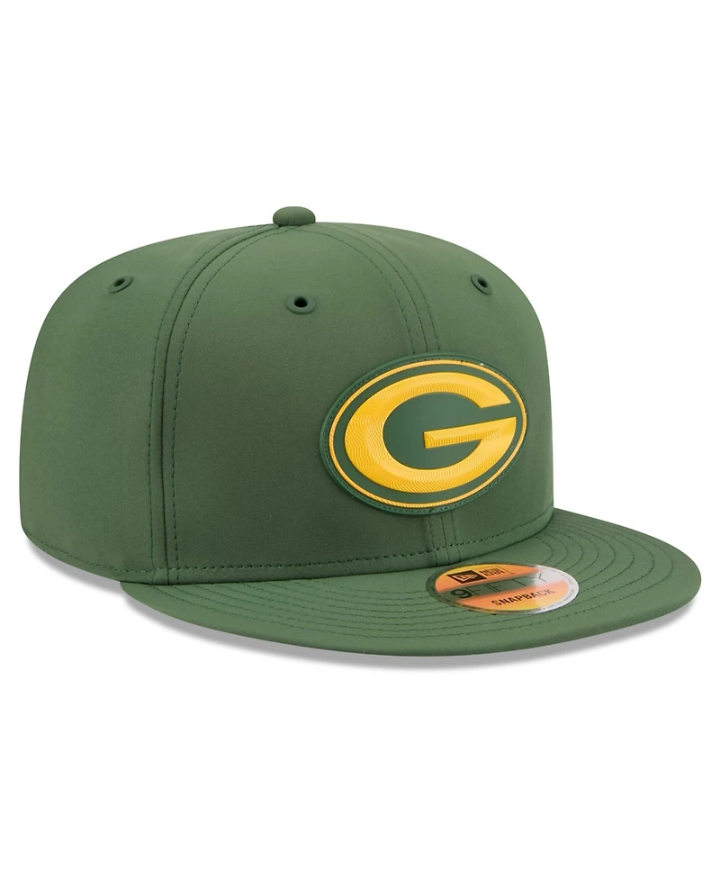 New Era Men's Green Bay Packers 2026 Sideline 9FIFTY Snapback Hat