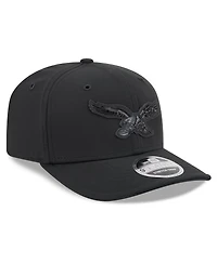 New Era Men's Black Philadelphia Eagles 2026 Sideline Throwback 9SEVENTY Adjustable Hat