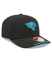 New Era Men's Black Jacksonville Jaguars 2026 Sideline 9SEVENTY Adjustable Hat