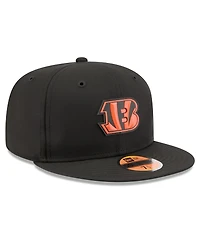 New Era Men's Black Cincinnati Bengals 2026 Sideline 59FIFTY Fitted Hat