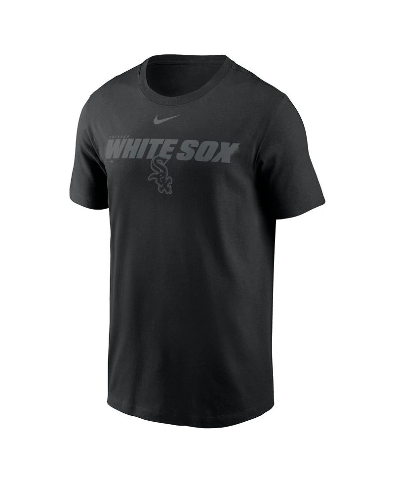 Nike Men's Black Chicago White Sox Tonal Club T-Shirt