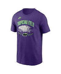 Nike Men's Purple Tampa Bay Rays Local T-Shirt