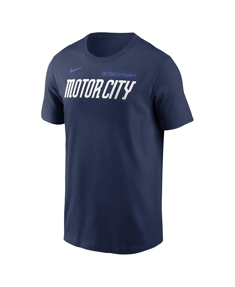 Nike Men's Tarik Skubal Navy Detroit Tigers City Connect Name Number T-Shirt